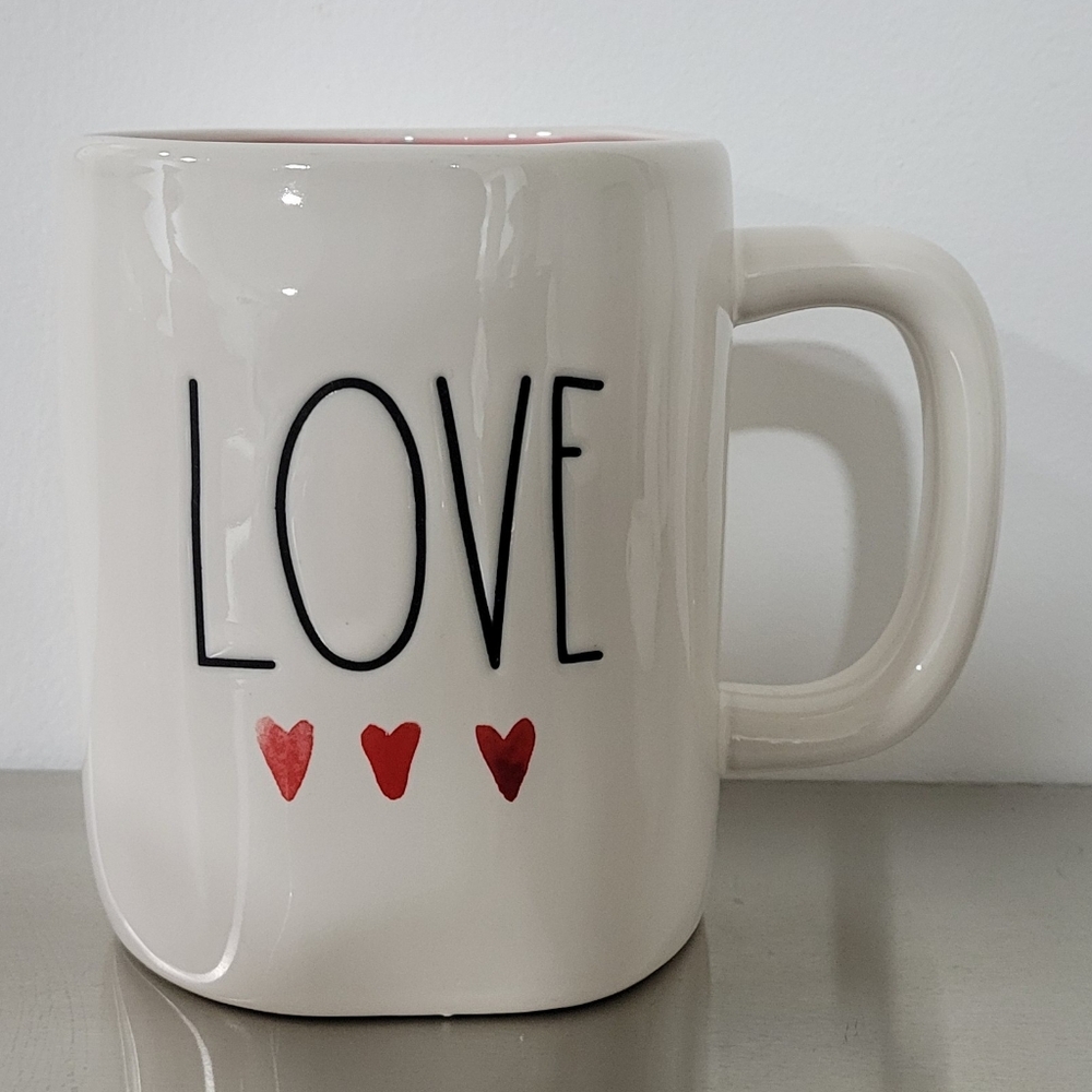 Rae Dunn Love Mug with Hearts